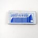 RESERVED: 3 Red Rubber Stamps, Poste Es Krulus, Dumd, Scary man