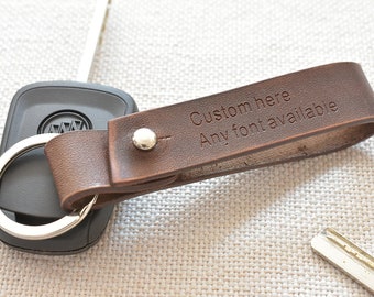 Leather keychain, personalized key chain, engraved key ring, key organizer, personalized womens, gift for men, personalized womens, 621