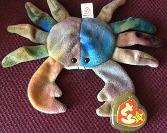TY Beanie Babie "Claude" Ultra Rare New PVC 1st Edition Collectors ItemTag Rarities