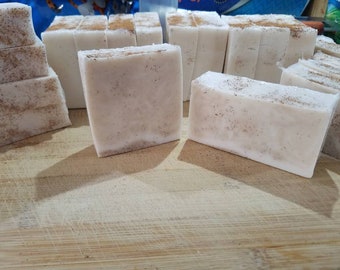 Cinnamon bun soap, cinnamon soap, bar soap scented soap