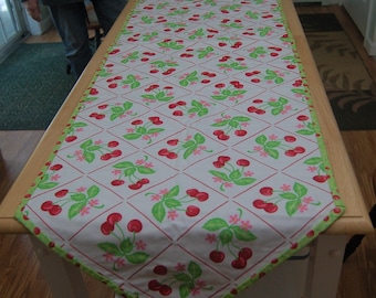 Cherries Table Runner
