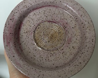 Ready to ship-Ceramic Garlic Grater Plate