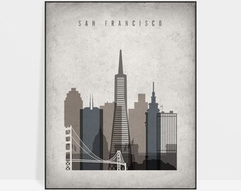 San francisco print | Etsy San francisco print | Etsy