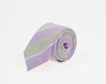 de MORÉ - peaceful striped tie