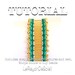 Glass beads beading tutorial superduo beads pattern beaded jewelry beadweaving tutorial bracelet tutorial. Casablanca.