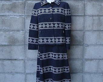 Vintage 1960s Imagnin Knit Dress and Jacket
