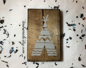 Teepee Decor, Indian Decor, Baby Room Decor