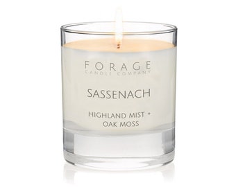 SASSENACH Candle, Outlander Candle, Outlander Gift, Book Scented Candle, Literary Candle, Book Inspired Candle, Book Candle Scent