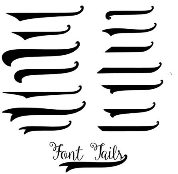 Download Font tails svg Text tails svg text swashes svg font swash