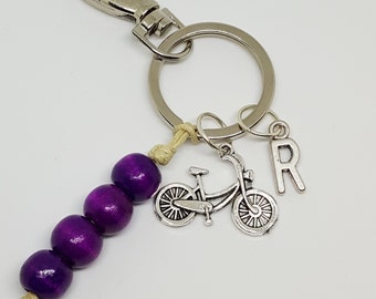 Personalized Bicycle Keychain