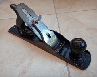 Vintage Stanley Bailey No 5 14" Carpenter Woodworking Smooth Jack Plane