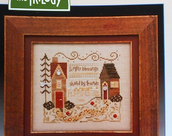 Cross Stitch Pattern | The Trilogy SIMPLE BLESSINGS SAMPLER - Counted Cross Stitch Pattern Chart