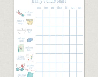 Customizable Chore Chart