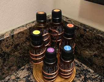 Essential Oil Holder Natural Wood, Essential Oil Tree, Essential Oils