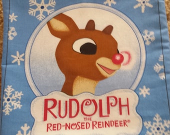 Rudolph the Red Nosed Reindeer fabric book