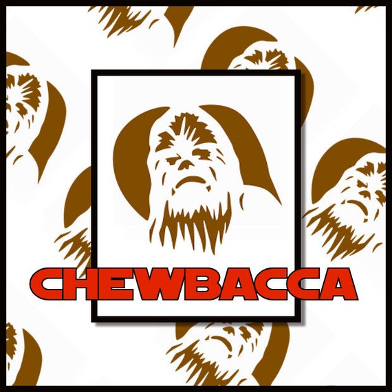 Chewbacca Star Wars SVG cutting file-Cricut-Silhouette