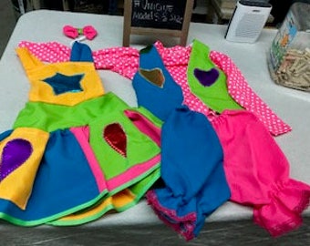 Clown Payasita/ payasito Clearance Costume Size 2T