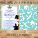 Breakfast at Tiffany's Invitation Printable Editable