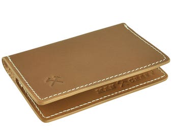 Mancraft Minimalist Card Wallet - Genuine Leather