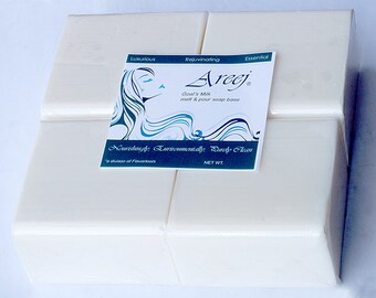 Areej 2 LB Goats Milk Melt and Pour Soap Base