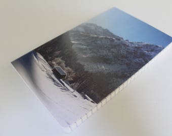 Cabin in Snow - 75 pgs - Travelers Notebook - Journal - Bullet Journal - Writing Journal