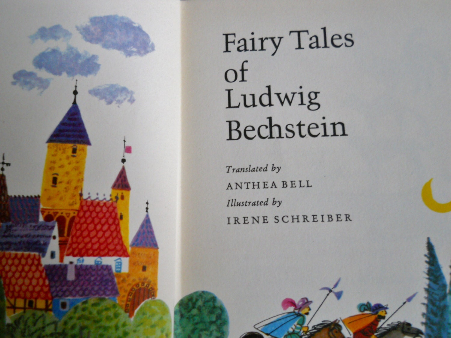 Vintage Fairy Tales Book German Short Stories and Fables