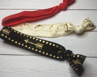 Hair Elastics Assortment set of 3