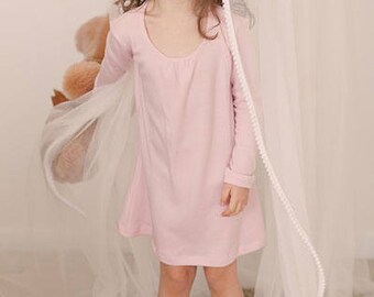 Merino wool warm girls sleepwear