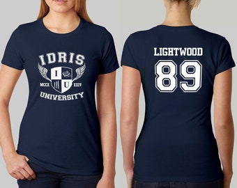 Custom Idris University Shirt // Female Unisex
