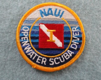 NAUI Open Water Scuba Diver Patch
