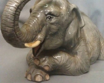 The Townsend's Porcelain Ceramic Elephant Figurine