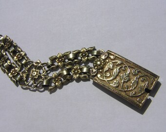 Victorian Silver(900) Peruzzi Style Bracelet