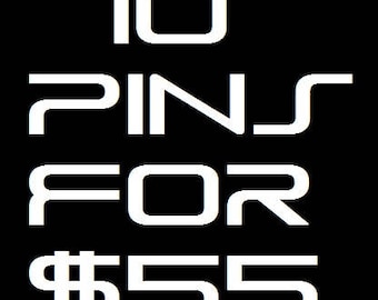 10 Pin Special Deal!