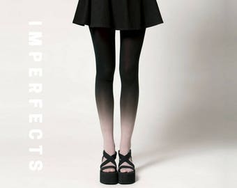 IMPERFECT, Ombré Tights in Smoke