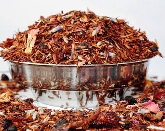 Berries and Blossom herbal tea - Rooibos Loose Leaf - Tea - Rooibos - Caffeine Free Tea - Redbush Tea - Loose Leaf Tea - Tea - Tea Gift