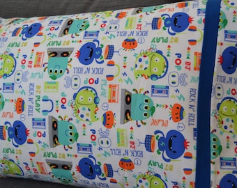 Rock n Roll Monsters Pillowcase