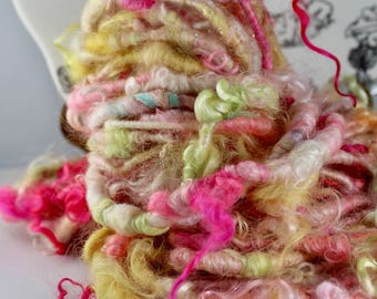 Handspun Art Yarn Corespun Sheeping Beauties 'Flora'
