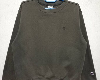 Vintage Champion Small Logo Sweatshirt Sweater