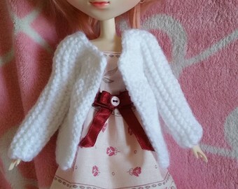 White Cardigan for Pullip