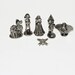 Lot 6 Disney Monopoly Game Tokens Parts Princess Pinocchio Lady Tramp Dogs Tarzan Dumbo Elephant