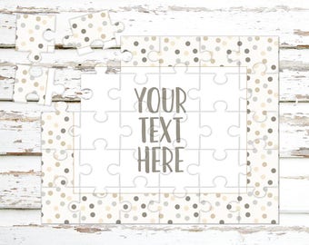Create Your Own Puzzle - Pregnancy Announcement - Custom Puzzle - Personalized Puzzle - Announcement Ideas - Wedding Announcement - CYOP0009