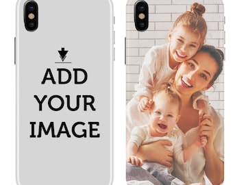 Personalized iPhone X, 8, 7, 6 Case - Make your Phone Case - Customized Case with Your Photo, Quote, Text - Custom Case for iPhone, LG