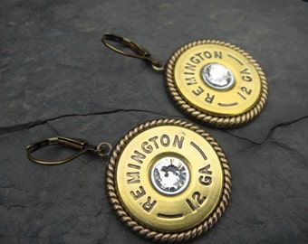 Shotgun Shell Earrings - Bullet Earrings - Dangle Earrings G4