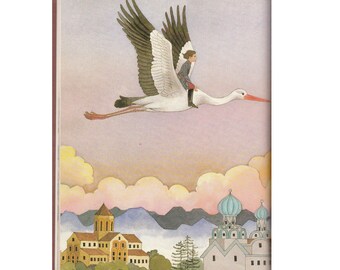 Eastern European children's folk tale book The Fisherman's Son by Mirra Ginsburg, Georgia folktale, anti hunting animal lover fairy tale