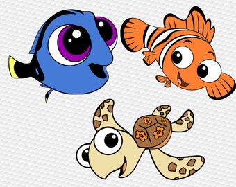 Finding nemo svg | Etsy