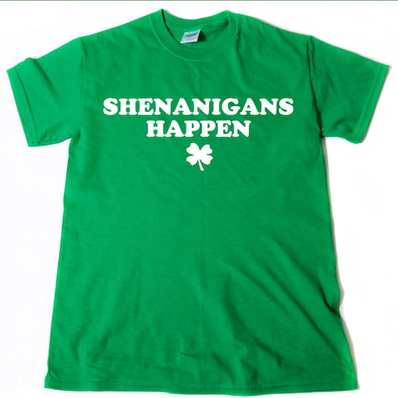 st patricks day shenanigans t shirt