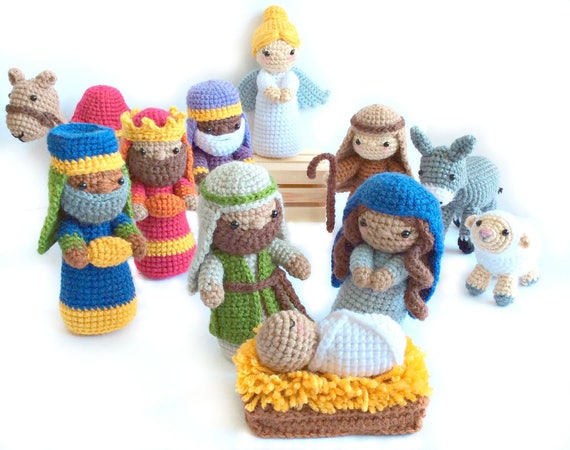 Crochet Nativity Pattern Amigurumi Nativity Pattern