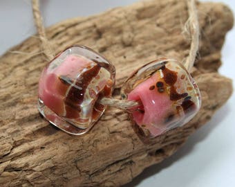 Lampwork beads, glass beads, artist beads, big beads, handmade glass beads,