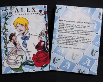 Alex in wonderland Boys Love Game Book Yaoi Shounen-Ai