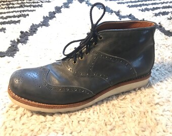 Al's Attire Wingtip Boots Handmade in SF sz. 10